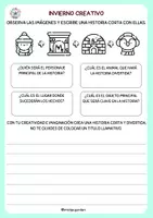 Vista previa - Juegos / Gamificación - Escritura Creativa del Invierno con Dados @miviqs.garden - página 1