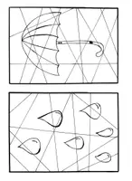 Vorschau - Mal- und Bastelvorlagen - Herbstmotive abstrakte Bilder 2 - Seite 1