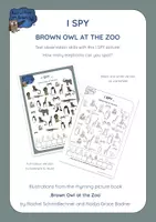 Vista previa - Unidades / Secuencias / Situaciones de Aprendizaje - Brown Owl At the Zoo - I Spy (zoo animals) - Portada