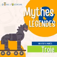 Aperçu - Apprentissages en autonomie - Mythes & Légendes - La Guerre de Troie - Page de couverture