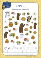 Aperçu - Matériel pour travaux manuels / dessin - Brown Owl and the Bee Hive: I SPY - Page 2