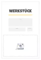 Vorschau - Arbeitsblätter - Werkstück - Fertigungsunterlagen - Seite 1