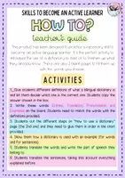Vista previa - Hojas de trabajo - DICTIONARY PRACTICE WORKSHEETS: A COMPLETE LESSON - página 1