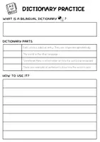 Vista previa - Hojas de trabajo - DICTIONARY PRACTICE WORKSHEETS: A COMPLETE LESSON - página 2