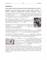 Vorschau - Arbeitsblätter - Geräteturnen – Lückentext, Disziplinen - Deckblatt