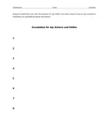 Vorschau - Arbeitsblätter - Turnen: Sichern und Helfen — Lückentext und Arbeitsblatt - Seite 1