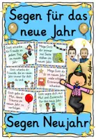 Vorschau - Mal- und Bastelvorlagen - Ferien Segen - Religion Feriengrüße Segenssprüche MATERIALPAKET - Seite 1
