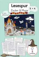 Vorschau - Arbeitsblätter - Lesespur Zauberei - Seite 1