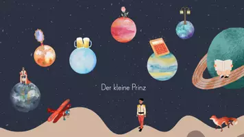 Vorschau - Arbeitsblätter - Unterrichtsbesuch Fach Deutsch: Was lernt der kleine Prinz auf den Planeten? - Eine Reise für das Leben - Stundenverlaufsplan - Museumsrundgang - Kooperative Gruppenarbeit - Seite 1