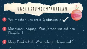 Vorschau - Arbeitsblätter - Unterrichtsbesuch Fach Deutsch: Was lernt der kleine Prinz auf den Planeten? - Eine Reise für das Leben - Stundenverlaufsplan - Museumsrundgang - Kooperative Gruppenarbeit - Seite 3