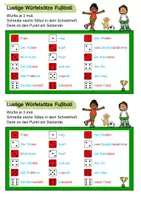 Vorschau - Arbeitsblätter - Lustige Würfelsätze - Fußball - Seite 2
