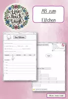 Vorschau - Arbeitsblätter - AB - Elfchen schreiben nach Bauplan (Dezember) - Deckblatt