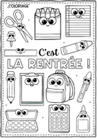 Aperçu - Feuilles d'exercices - Mon petit fichier - La rentrée - Page 3