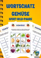 Vorschau - Spiele - Bunte Gemüsewelt - Wort-Bild-Zuordnung - Deckblatt