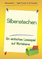 Vorschau - Spiele - Lesespiel: Silbenstechen - Deckblatt