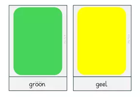 Vorschau - Bildkarten - Bild- und Wortkarten Farven / Farben Niederdeutsch - Seite 2