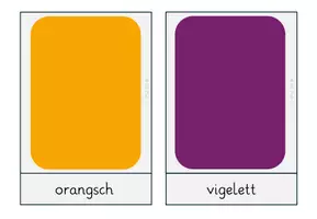 Vorschau - Bildkarten - Bild- und Wortkarten Farven / Farben Niederdeutsch - Seite 3