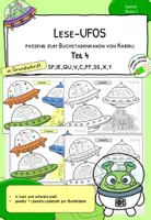 Vorschau - Arbeitsblätter - LESEN - Leseblätter zu Karibu 1 (Version 2016) - Grundschrift - (st,ie,qu,v,c,pf,ß,x,y) - Teil 4 - Deckblatt