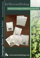 Vorschau - Spiele - CLIL - Game - Mammal Safari (Describing Mammals) - Deckblatt