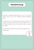 Vorschau - Arbeitsblätter - Leseheft Olympia | Olympische Spiele | Kl. 1 + 2 - Seite 1