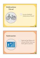 Vorschau - Arbeitsblätter - Lerntheke Verkehrserziehung Radfahrprüfung Stationenarbeit Sachunterricht - Seite 3