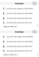 Vorschau - Arbeitsblätter - Leseförderung Bergsteigen Klasse 1 / 2 - Seite 3