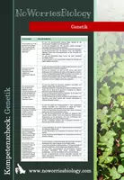 Vorschau - Anderer Materialtyp - Kompetenzen Genetik - Deckblatt