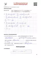 Vorschau - Arbeitsblätter - Differenzierbarkeit und einfache Ableitungsregeln (mit Lernvideo) - Seite 2