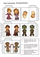 Aperçu - Matériel pour travaux manuels / dessin - Rumpelstiltskin - Marionnettes à Doigts - Conte de Fées - Page 2