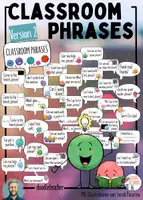 Vorschau - Fördermaterial/Inklusion - Classroom Phrases mit den Little Dots - Deckblatt