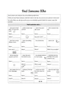 Vorschau - Arbeitsblätter - Find Someone Who - Getting to Know Each Other - A2-B1 - Seite 2