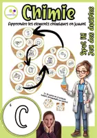 Aperçu - Jeux - Jeu Spot it ! Apprendre les noms des éléments de la chimie - Page de couverture