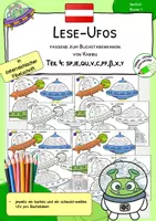 Vorschau - Arbeitsblätter - LESEN - Lesematerial zu Karibu 1 - in österr. Fibelschrift - (st,ie,qu,v,c,pf,ß,x,y) - Teil 4 - Deckblatt