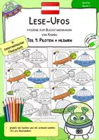 Vorschau - Arbeitsblätter - Lesen lernen mit Karibu 1 – Lese-UFOs in österreichischer Fibelschrift | Leseblätter & Lesetraining für die 1. Klasse - Seite 1