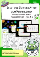Vorschau - Arbeitsblätter - Kennenlernpaket - GRATIS - passend zu Karibu 1 - Deckblatt