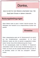 Vorschau - Arbeitsblätter - Lesespaziergang: Ausflug zum Tierpark 3-fach differenziert - Seite 1