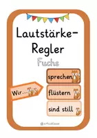 Vorschau - Poster - Lautstärke-Regler Version Fuchs - Deckblatt
