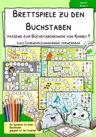 Vorschau - Stationenlernen - Brettspiele zu allen Buchstaben – Lesen spielerisch üben | Deutsch 1. Klasse - Deckblatt