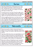 Vorschau - Mal- und Bastelvorlagen - Wassermelone - Sparpaket | Wissenskartei, Lückentext, Quizkarten, Pop Art Malvorlagen - Seite 3
