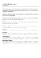 Vorschau - Arbeitsblätter - 5 Reiche der Lebewesen (Informationstext und Übungen) - Deckblatt