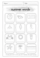 Vorschau - Stundenentwürfe - Großes Materialpaket: Summer | Mit Planung der Unterrichtseinheit - Seite 3