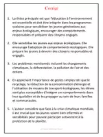 Aperçu - Feuilles d'exercices - Compréhension de lecture - Texte argumentatif (1) - Page 3