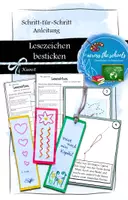 Vorschau - Mal- und Bastelvorlagen - Sticke und Wolle: Materialpaket - Deckblatt