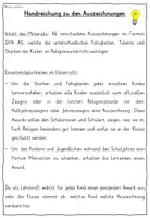 Vorschau - Mal- und Bastelvorlagen - Auszeichnungen Schuljahresende Religionsunterricht Awards - Seite 1