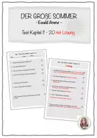 Vorschau - Test - Der große Sommer: Test Kapitel 10-19 | RSAP/HSAP 2025 - Deckblatt