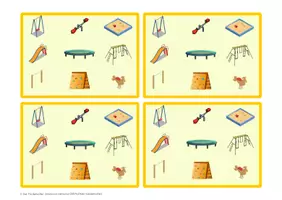 Vorschau - Spiele - Vocabulary game: What's missing? At the playground - Seite 3
