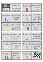Vorschau - Spiele - Lesespiel Farven un Tallen/ Farben und Zahlen Niederdeutsch - Deckblatt