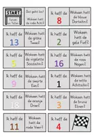 Vorschau - Spiele - Lesespiel Farven un Tallen/ Farben und Zahlen Niederdeutsch - Seite 3