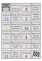 Vorschau - Spiele - Lesespiel Farven un Tallen/ Farben und Zahlen Niederdeutsch - Seite 2