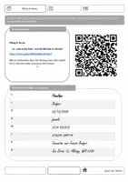 Vorschau - Arbeitsblätter - Englisch: Online Formulare ausfüllen im Englischunterricht - Deckblatt